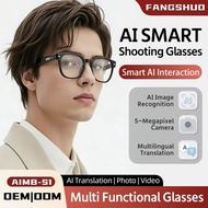 2026 Smart AI Glasses Bluetooth Camera Recording Videos Photo Recognition Answer 100+ Languages Tran