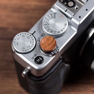 Fuji Camera Shutter Button X-PRO2 X100F XT20 X-T30 XT4 XT5 Wooden Button Concave Surface