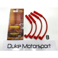 Arospeed Austin Mini Cooper Old Mini Classic 4Pcs Triple Core Silicon Engine Ignition Plug Cable Wir