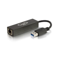 C2G Legrand USB 3.0 to Ethernet Gigabit Adapter, Ethernet Network Adapter, Black C2G Adapter, 1 Coun