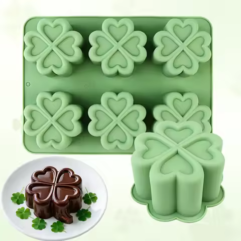 Single Hole and Six Hole Options Available, Includes Creative Silicone Baking Molds in the Shape of 