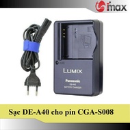 Sạc DE-A40 cho pin Pana CGA-S008/ DMW-BCE10 - Hàng nhập khẩu