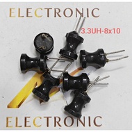(Combo of 5) 3.3UH inductor, size 8x10mm