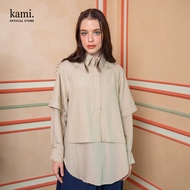 Kami Sedra Layered Top Women's Long Sleeve Top