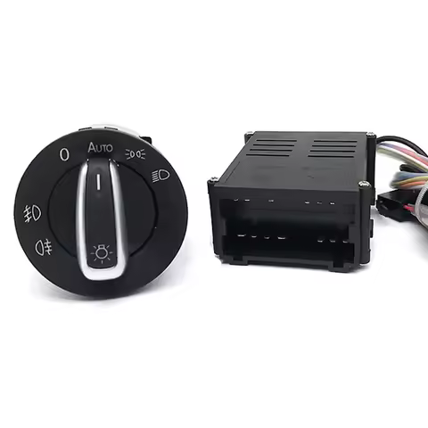 Car Headlight Fog Light Switch Auto Lamp Sensor For VW Transporter Multivan caravelle T5 T6 3BD 941 