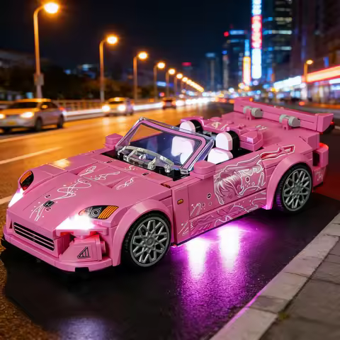LED Light for Lego-77241 Speed Champions 2 Fast 2 Furious Honda S2000 Building Blocks Model (Buildin
