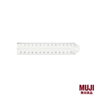 MUJI Polycarbonate Double-Sided Ruler