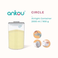 ANKOU Air Tight Milk Powder Container - Circle (2000ml/900g)