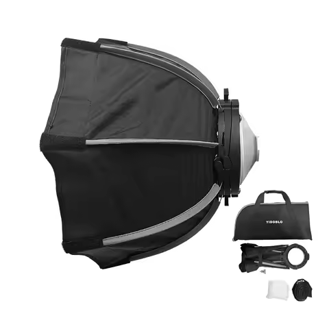 Portabe Softbox with Honeycomb Grid Mini Mount for Yidoblo ZC ZE Series ZC100 ZC60 ZE150 Led Video L