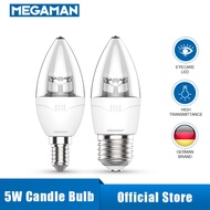 Megaman LED Candle Light Bulb 5W E14/E27 3000K/6500K Energy Saving Natural Color Warm White Kitchen Lighting