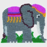 《Hama 拼拼豆豆》模型板-大象