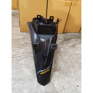 บังโคลนท้าย wave125i LED ปี 2023-2025 แท้เบิกศูนย์ งานฟิล์มลอยน้ำ บังโคลนหลัง คาร์บอน เวฟ125i แถมสติ