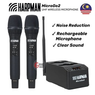Harpman MicroGo2 UHF WIRELESS Microphone Rechargeable Microphone 2 handle