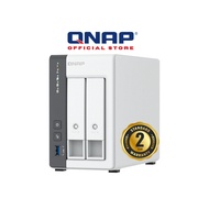 QNAP TS-216G 2-bay NAS ARM 4-core Cortex-A55 2.0GHz CPU, 2.5Gbps, 4 GB on board (non-expandable). 2-