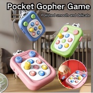 Educational Toy Mini Pop It Push Game Phone | Konsol Permainan Tetikus Tanah Mini Whack-A-Mole Speed