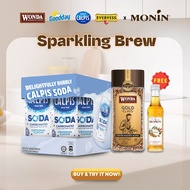 [HomeMixo] Wonda Instant Coffee Gold 100g + Calpis Soda 320ml x 4 can + FOC Monin Caramel Syrup 50ML