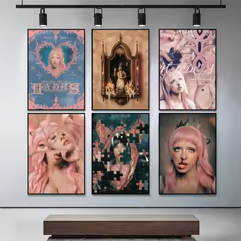 Singer Melanie Martinez Hades 2026 Poster Decoration Bedroom Home Wall Sticker Prints Painting Livin