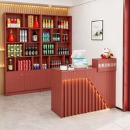 _餐飲店小型收銀台櫃檯飯店吧台桌酒櫃一體前臺燒烤店接待臺收銀桌