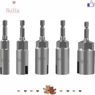 FKILLA Butterfly Bolt Socket Sleeve, H10/12/14/16/18 Steel Wing Nut Driver Slot, High Quality H11/13