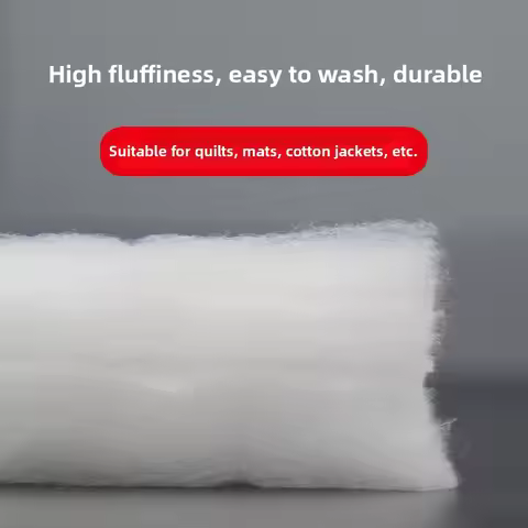 Space Cotton Core Quilt Silk Cotton Polyester Acrylic Fiber Cotton Filling Fluffy Cotton Home Textil