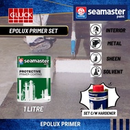 (1L/5L) Seamaster Epoxy Epolux EPOLUX PRIMER SET (GREEN) Paint Cat Lantai primer waterproof ( 1L/ 5L