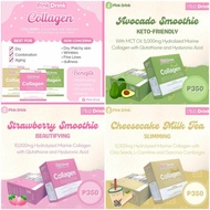 kumiko collagen WITH FREEBIE!! PINK DRINK COLLAGEN SMOOTHIE (STRAWBERRY, AVOCADO and MILKTEA CHEESEC