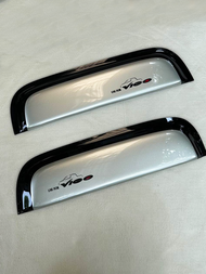 กันสาดน้ำฝน บังแดดประตู Toyota Vigo 2005-2014 งานไทยพลาสติกหนา ไม่เปลี่ยนสีหรือรูปทรง กว้าง 7-11 ซม.
