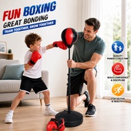 Boxing Kids Set 150CM Adjustable Punching Bag Stand With Boxing Glove Fitness Sport Toys
