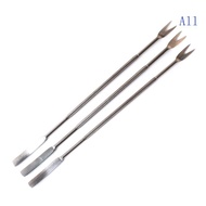 All 3 Pcs set Stainless Steel Seafood Forks Lobster Forks Picks Walnut Needle