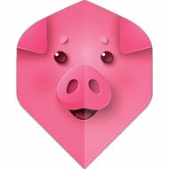 Designa Pig Flights [Standard] • 100 Microns • Dart Flights • SGDARTS