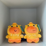 Capybara Lulu LicensedOriginal by Duoai | Yellow Capylulu Kapibara Doll | Tsundere Variation 18 cm C
