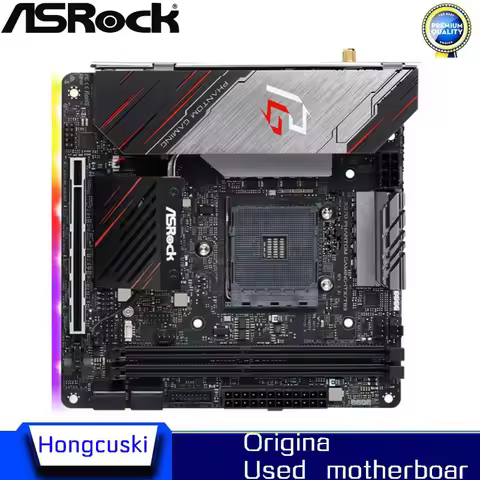 ASROCK X570 Phantom Gaming-ITX/TB3 X570i MINI ITX X570 Motherboard Socket AM4 DDR4 Mainboard