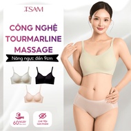 TSAM ALDD0015 Invisible Super Lift Bra, 4.5cm padded, no underwire, soft and cool, Tourmaline Massag
