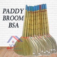 Paddy Broom BSA/ Penyapu Jerami /BSA Paddy Broom With Handle/ Floor Broom/Penyapu Lantai/Paddy Sweep