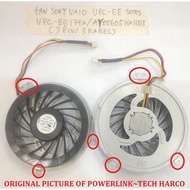 COOLING COOLER FAN LAPTOP FAN sony VAIO VPCEE VPC EE VPC-EE17EX AY05605HX11G300 3FNE7TAN030 3 CABLES