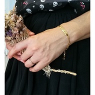 Name4gift_gold Bracelet Engraved Name First