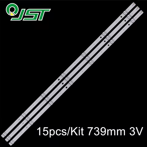 New 15pcs/Kit LED Strips TV XBR-70X830F KD-70X8300F SVA700A17_14mm_7LED_Rev01_20180103 Rev02_2018022