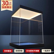 เคสใสป้องกันฝุ่น Acrylic Display Box กับไฟ LED สำหรับโมเดล Gundam ของเล่นสะสม บ็อกซ์ใสสูง เรียบหรู ค