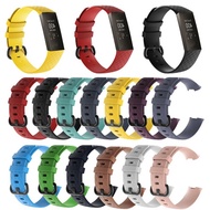 Silicone Sport Bands for Fitbit Charge 3 / Charge 3 SE Tracker Classic Small Large Bracelet Wristban