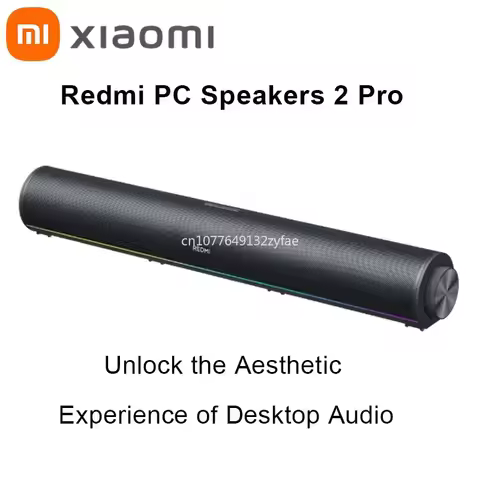 Xiaomi REDMI Computer Speaker 2 Pro Desktop Speaker Audio Aesthetic Experience 5 EQ Scene Sound Effe