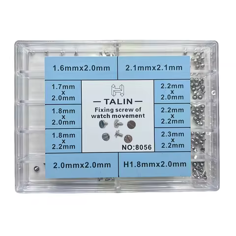 Watch Movement Fixing Screw Mix Sizes Compatible with NH35 2836 2824-2 8200 Watch Repair Part