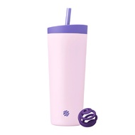 Blender Bottle Tumbler 2合1雙飲口不鏽鋼吸管杯 24oz