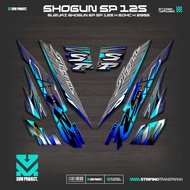 UV TRANSPARENT STRIPING SHOGUN SP 125 MOTIF K2 STICKER SUZUKI SHOGUN SP 125 R STICKER LIST SHOGUN SP