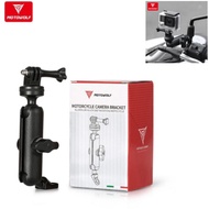 Gopro Action Cam Bracket Motorcycle Camera Holder 360 Motowolf Rearview Mirror