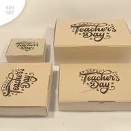 Terlaris! Box Kado Kardus Selamat Hari Guru ( Happy Teacher Day )