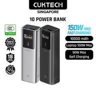 [CCC Power Bank] CUKTECH 10 Power Bank 150W Fast Charging 10000mAh Powerbank Portable Charger PB100P