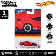 MERAH Hot Wheels Porsche 718 Cayman GT4 - Red - Red - Porsche Series 2024 - New - Original - Total W