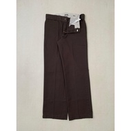 DICKIES - 874 ORIGINAL FIT WORK PANTS DARK BROWN SIZE 32