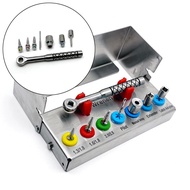 Dental Implant Removal Kit Bone Expander SOS Set Remove Broken Fixture Ratchet Wrench Implant Kit