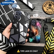 U341 Softcase Glass Glitter SAMSUNG A72 A05 A05S A24 A34 A54 5G A14 4G 5G A04 A04E A04S A33 5G A53 5